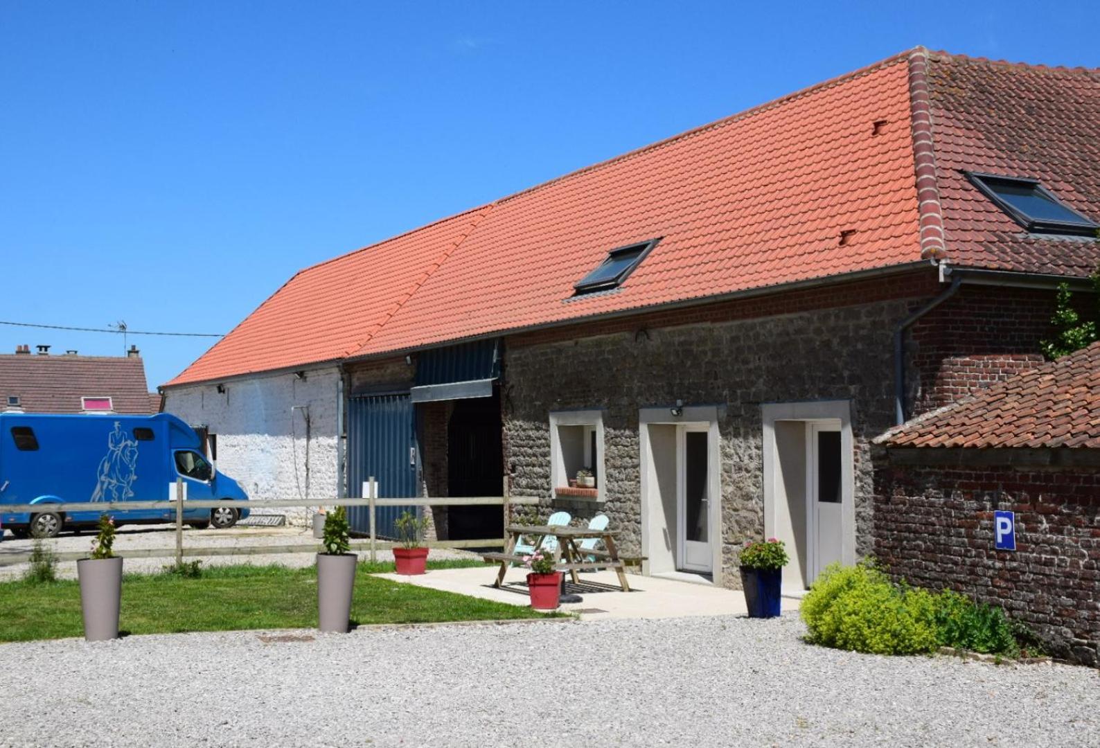 Le Clos De L'Angley Gites Et Ecurie Caffiers Exteriör bild